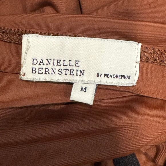 Danielle Bernstein espresso brown bodysuit medium - Picture 5 of 6